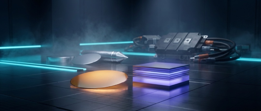 Wide-bandgap semiconductors — SiC and GaN beyond silicon for power and RF